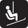Chair Lift Ski Lift Black Clip Art